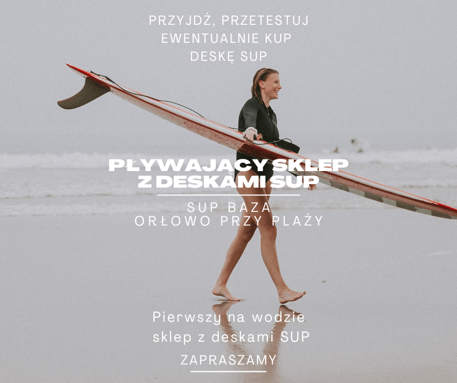 Read more about the article Pierwszy w Polsce pływający sklep z deskami SUP!